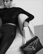 YSL Loulou Medium in Quilted Leather - Image 6